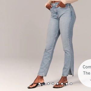 30 Long Curve Love 90s Ultra High Rise Straight Jeans